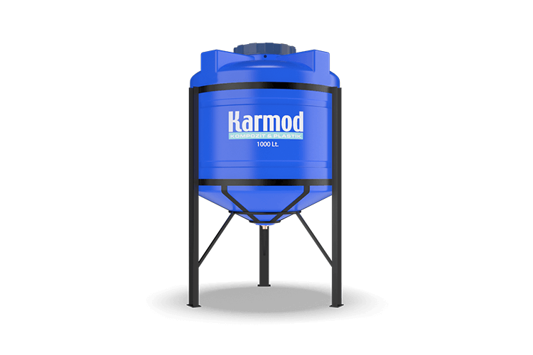 1.000 Litre Kapalı Ağız Silo Deposu