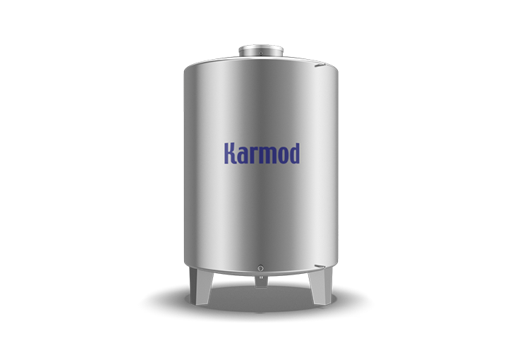 1.000 Litre Paslanmaz Silindirik Dikey Depo