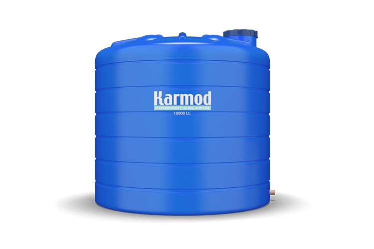 10.000 Litre Dikey Depo