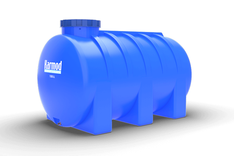 1.500 Litre Polietilen Yatay Depo