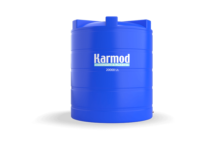 20.000 Litre Dikey Depo