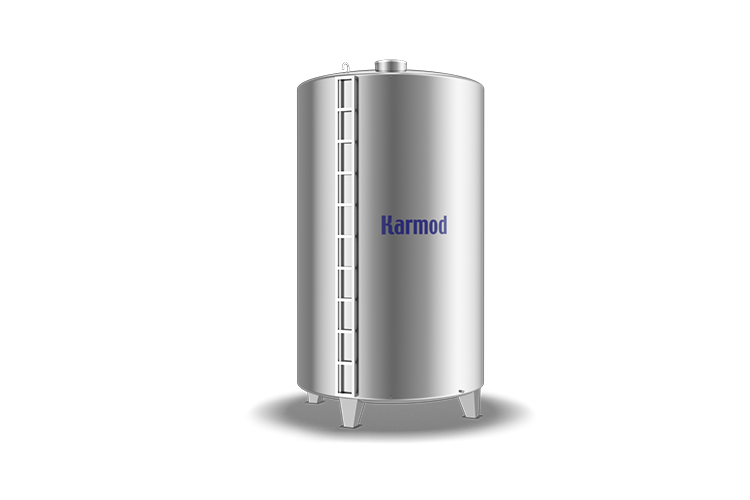 30.000 Litre Paslanmaz Silindirik Dikey Depo