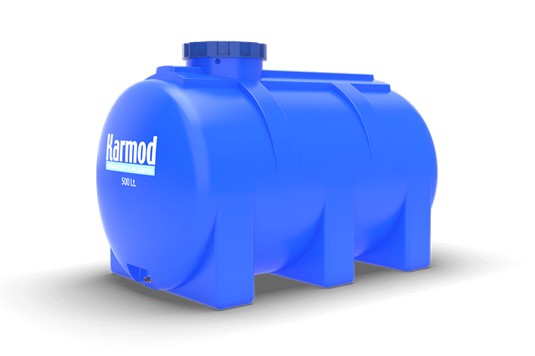 500 Litre Polietilen Yatay Depo
