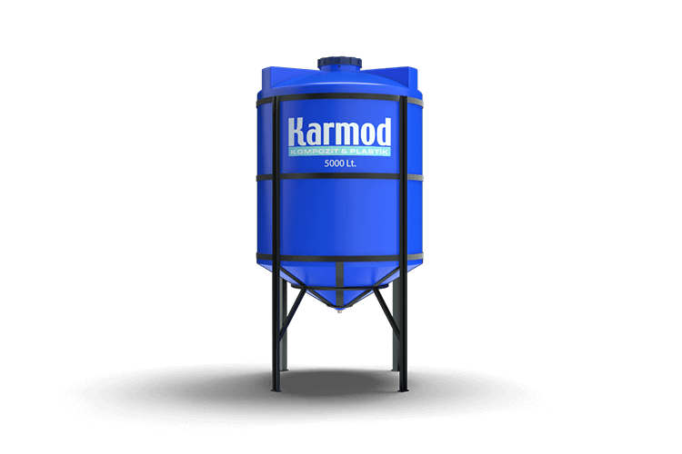 5.000 Litre Kapalı Ağız Silo Deposu