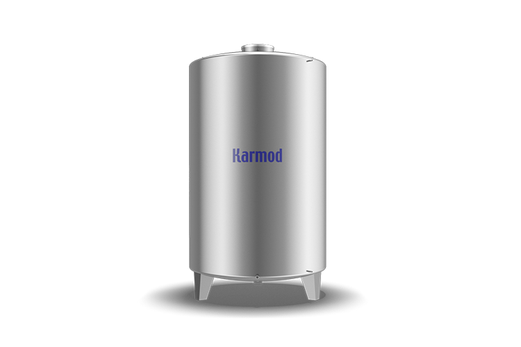 5.000 Litre Paslanmaz Silindirik Dikey Depo
