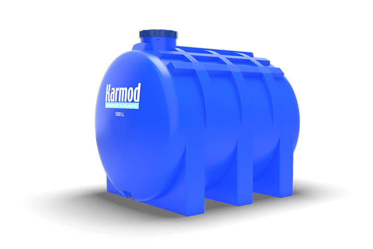 5.000 Litre Polietilen Yatay Depo