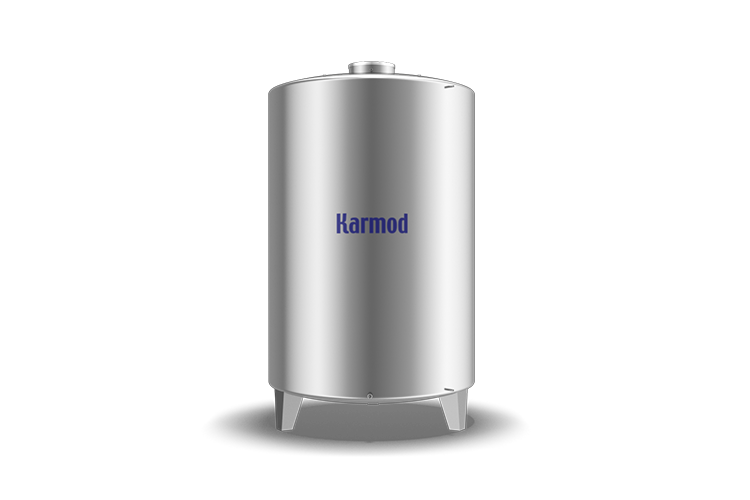 7.000 Litre Paslanmaz Silindirik Dikey Depo