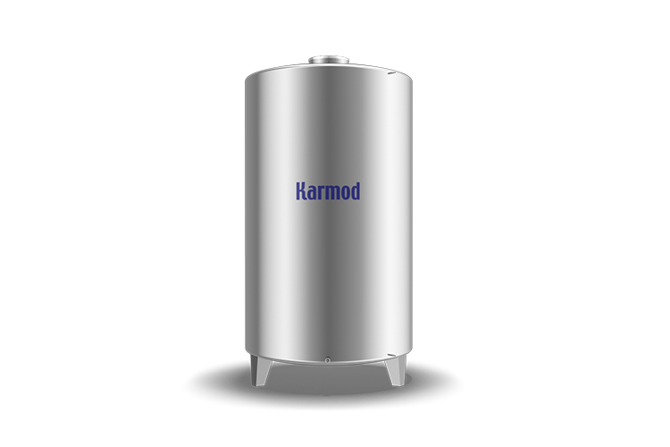 9.000 Litre Paslanmaz Silindirik Dikey Depo