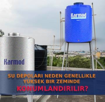 Su Depoları Neden Genellikle Yüksek Bir Zeminde Konumlandırılır?