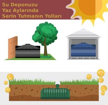 Su Deponuzu Yaz Aylarında Serin Tutmanın Yolları