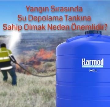 Yangın Sırasında Su Depolama Tankına Sahip Olmak Neden Önemlidir?