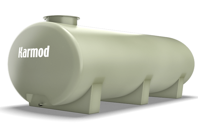 2.000 Litre (Elips) Yatay Depo
