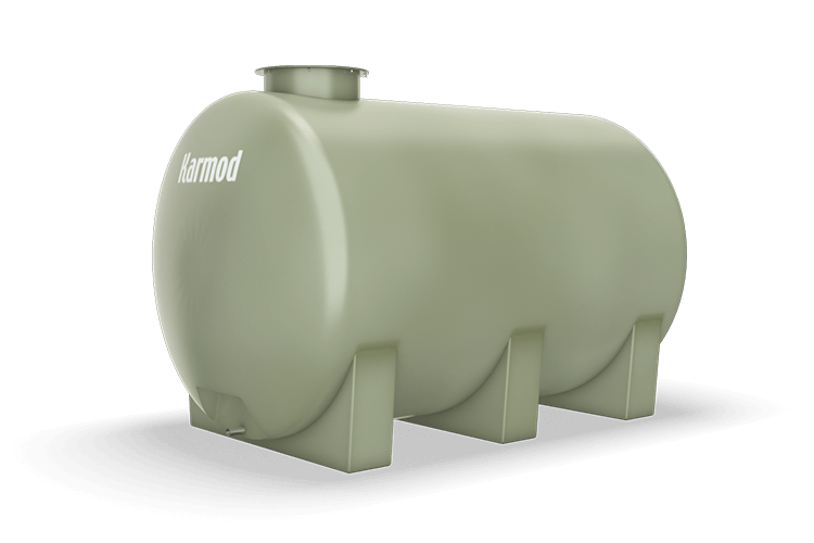 3.500 Litre Yatay Depo