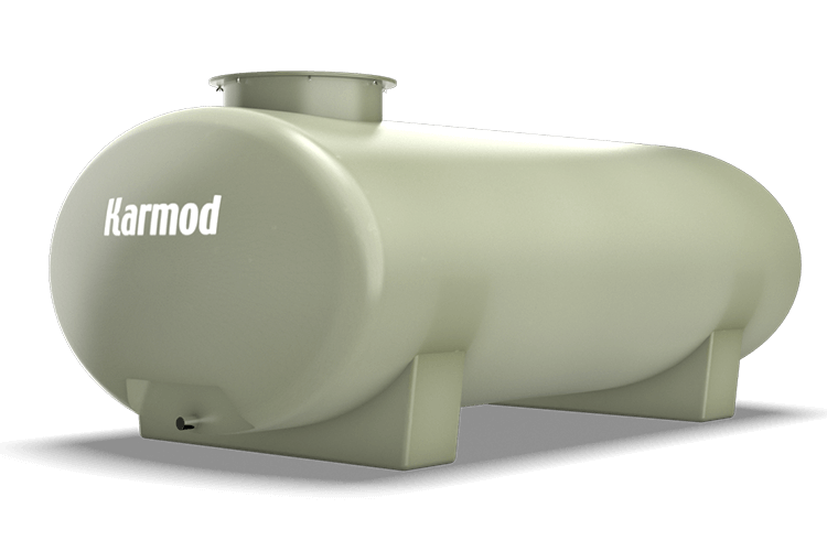 1.000 Litre (Elips) Yatay Depo